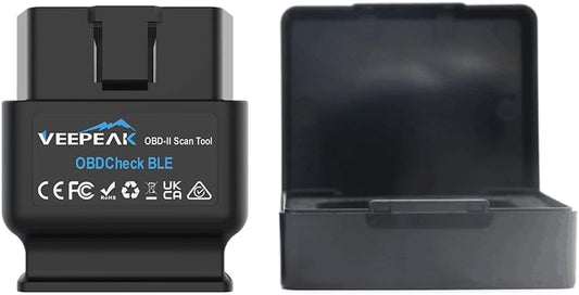 Veepeak OBDCheck BLE Bluetooth OBD II Scanner Adapter Dongle Auto Check Engine Code Reader Diagnostic Scan Tool for iOS & Android