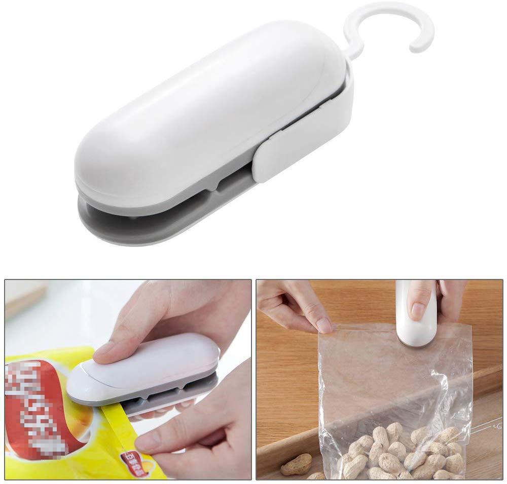 Mini Bag Sealing Machine – 2-in-1 Heat Sealer & Vacuum Tool
