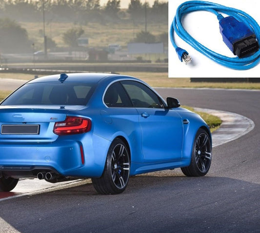 VAG-COM OBD2 USB Scanner Cable CH340 Chip for VW, Audi, VAG KKL 409.1 ECU Scanner Cable, Compatible with VCDS Software for Car Engine Diagnostics & Coding