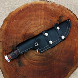 Multifunction Fixed Blade tracker Knives D2 Tracker Knife Custom Handmade D2 Steel tracker Knife With Sheath (Tracker Knife-8)