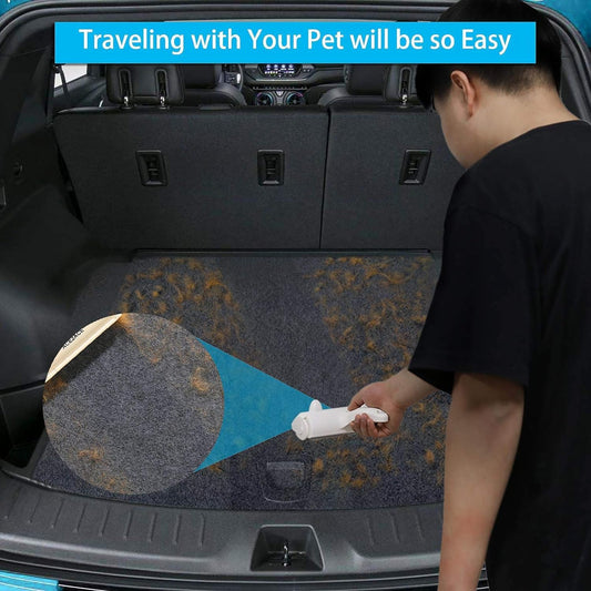 ACE2ACE Pet Hair Remover, Reusable Lint Roller for Pet Hair, Self-Cleaning Lint Remover Brush Built-in Dust Bin, Dog Hair Remover for Couch, Furniture, Carpet, Sofa and Bedding