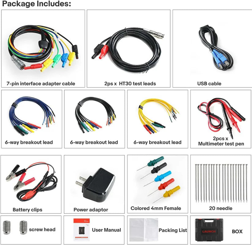 LAUNCH X431 Sensor simulator and tester 2 channels digital S2-2 sensor box