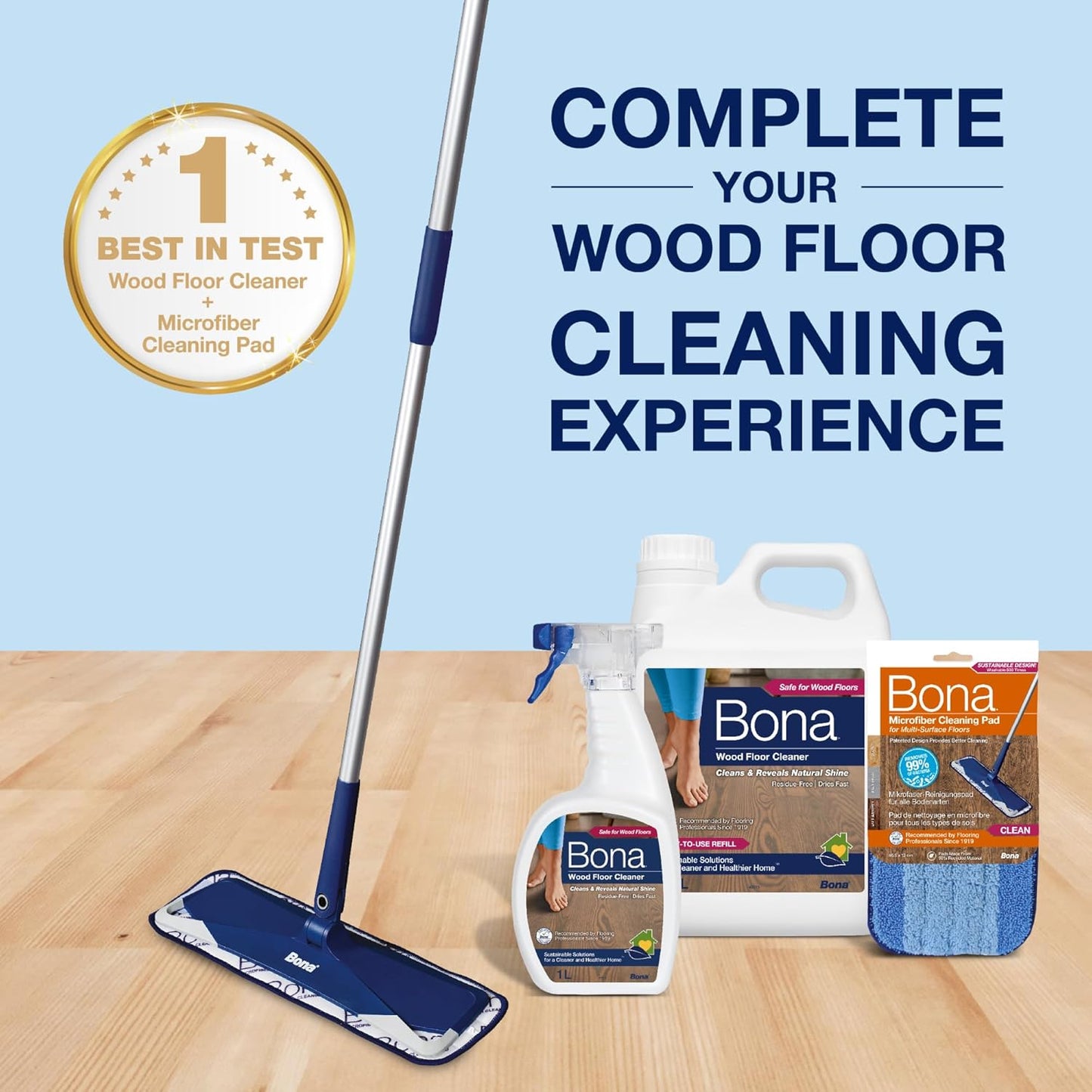 Bona Wooden Floor Cleaner 4 Litre