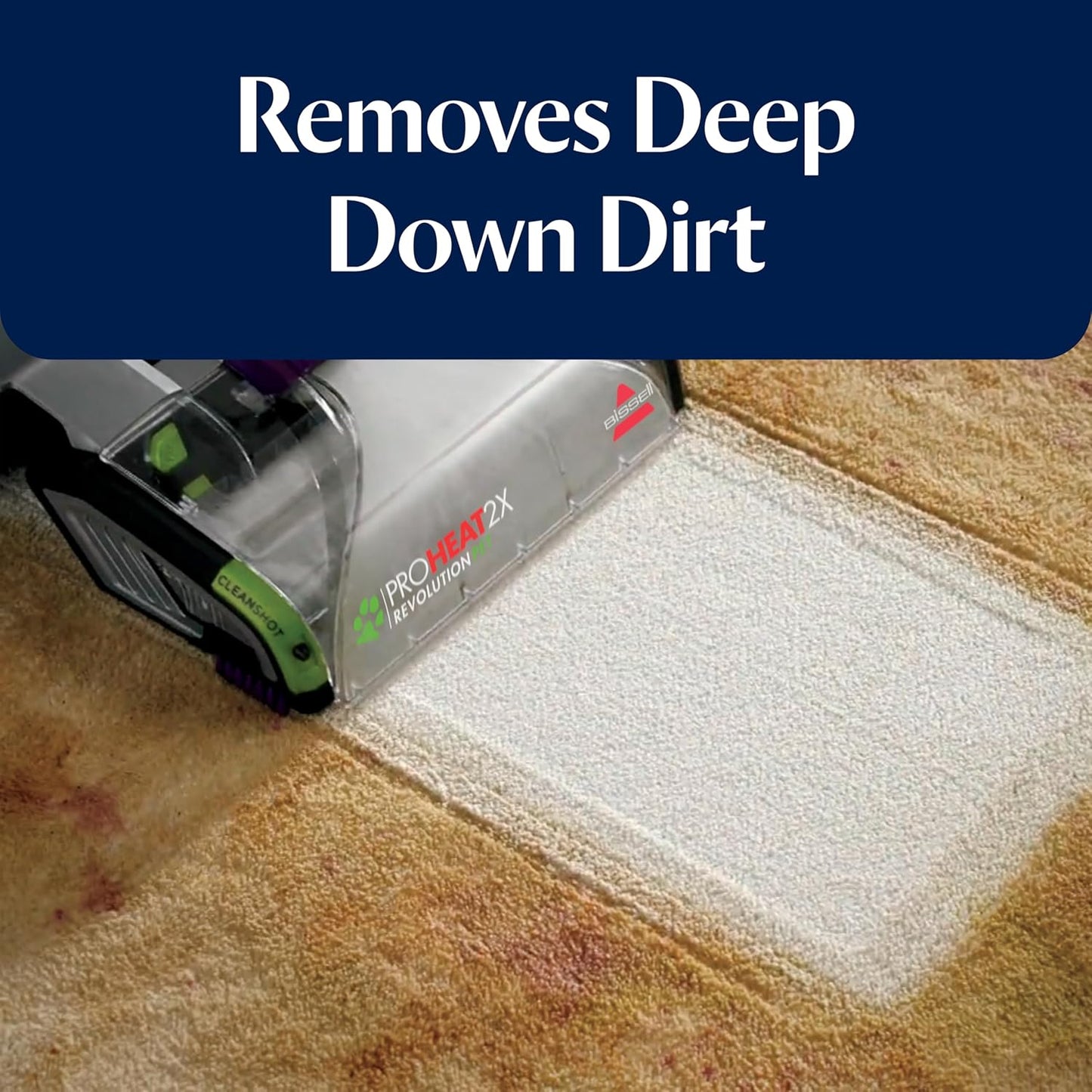 BISSELL 99K5E 2x Concentrated Formula for Upright Carpet Cleaners, Pet Stain & Odour, 750ml