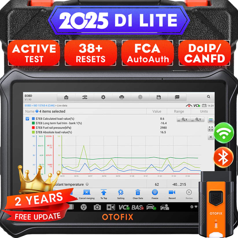 OTOFIX D1 Lite Bidirectional Scan Tool, 2 years free update, 38+ services, All system diagnostics