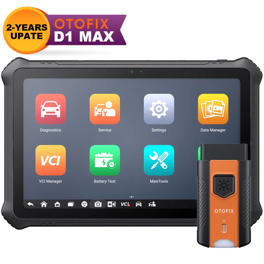 OTOFIX D1 Max Car Scan Tool Bi-Directional, ECU Coding, 40+ Services,