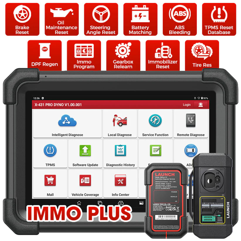LAUNCH X431 IMMO Plus, key programming tool with All System Diagnostic