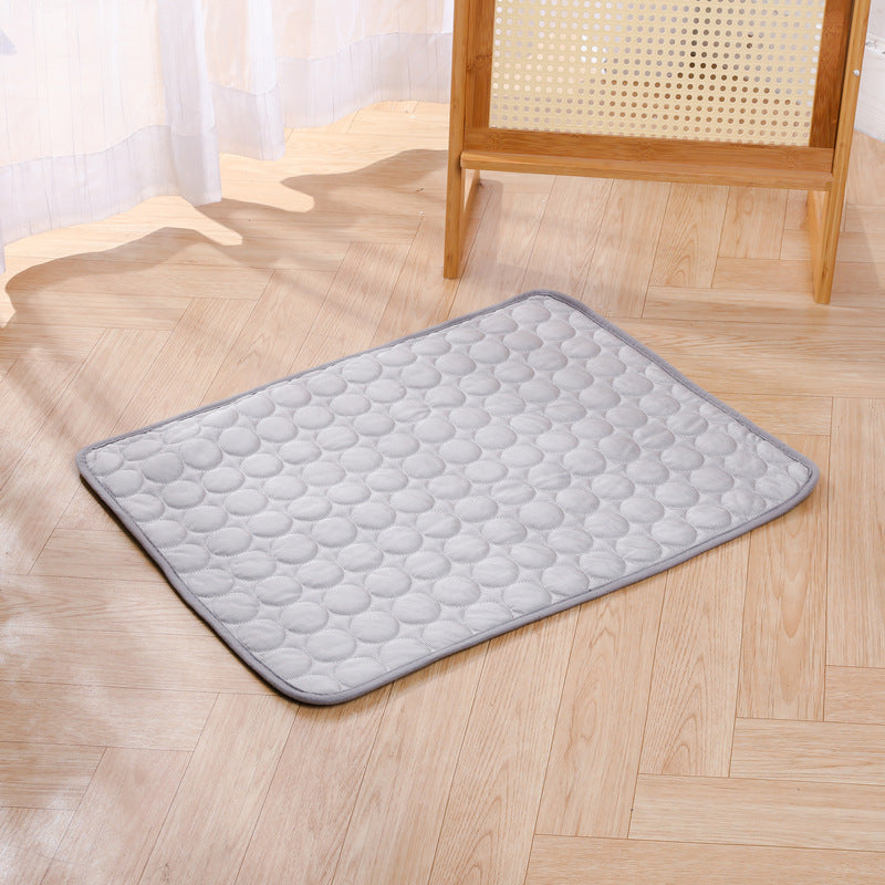 Pet Cooling Ice Silk Mat – Multiple Sizes & Colours