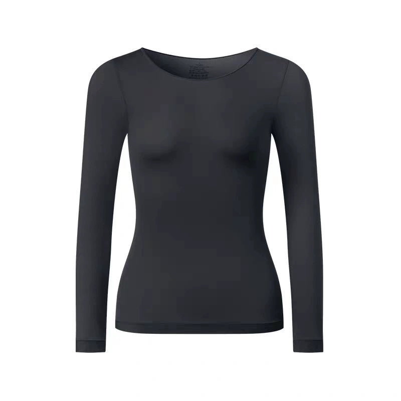 Hyaluronic Acid Moisturizing Warm Long-sleeved Trousers Fever Skin Beauty Mask Autumn Clothes Long Johns High Elastic Base Warm Suit Women
