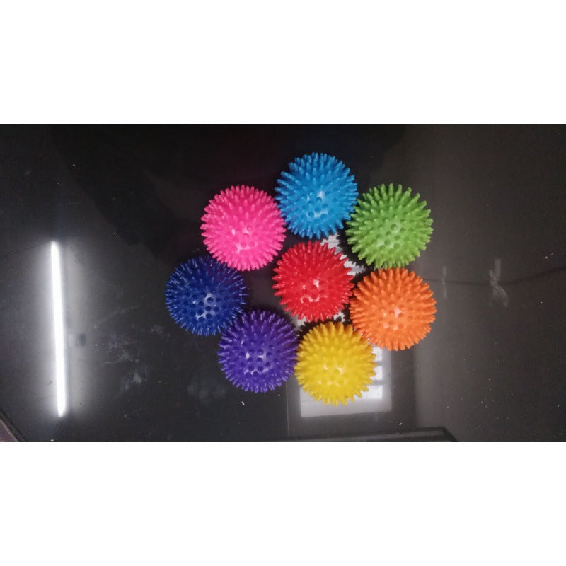 7.5cm PVC Thorn Ball Acupoint Massage Ball Grip Ball Tip Nail Fascia Yoga Ball Fitness Ball Hedgehog Ball