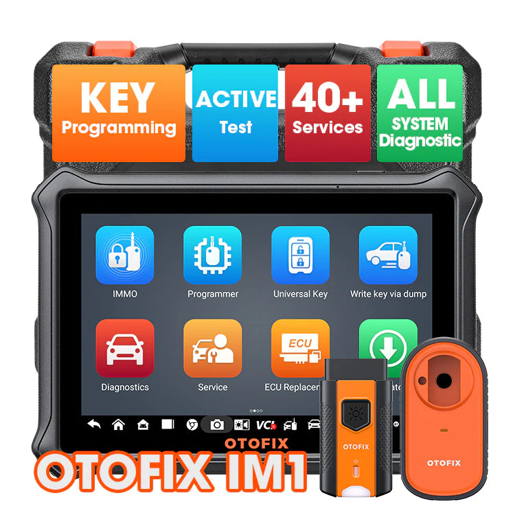 OTOFIX IM1 All System Diagnostics Scanner, OE Level OBD2 Scanner with XP1 Progammer,
