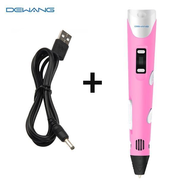 3D Printing Pen for Kids & DIY Art – Adjustable Speed & Temperature