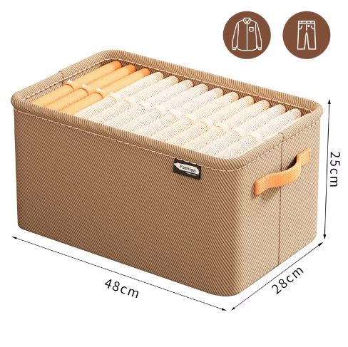 1Pcs Thicken Clothes Organizer Pants Sweater Storage Cabinets Drawers Organizer Jeans Storage Box Wardrobe Clothes Storage Organizers