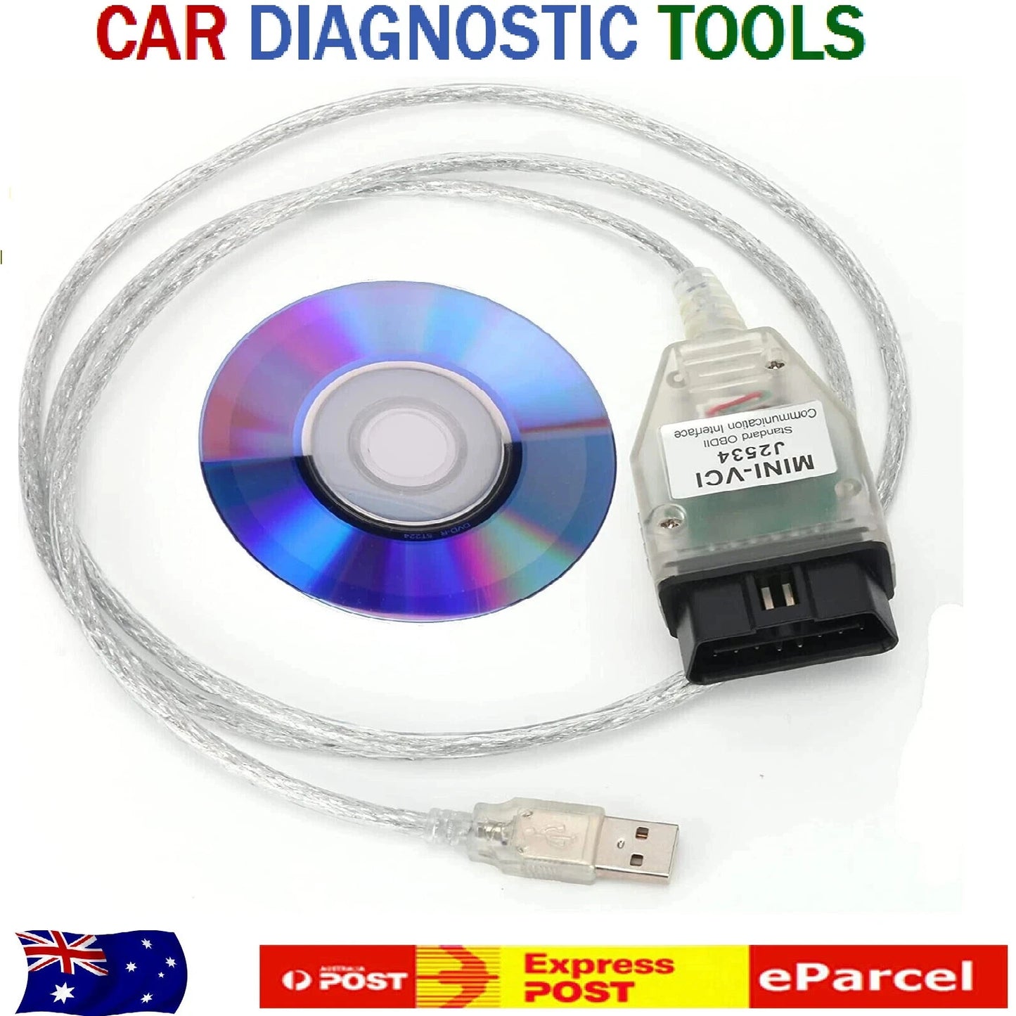 Toyota Techstream Mini VCI USB OBD2 Diagnostic Cable TIS V15