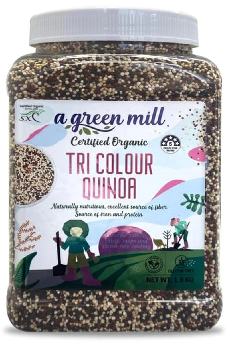 A Green Mill Organic Tri Colour Quinoa (1.8 kg)