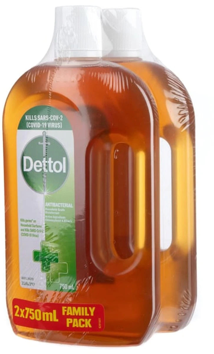 Dettol Antibacterial (750 ml x 2 pk)