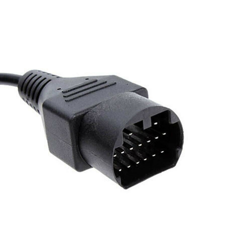 New OBD2 Diagnostic Cable 17 Pin To 16 Pin OBDII Adapter Connector For Mazda