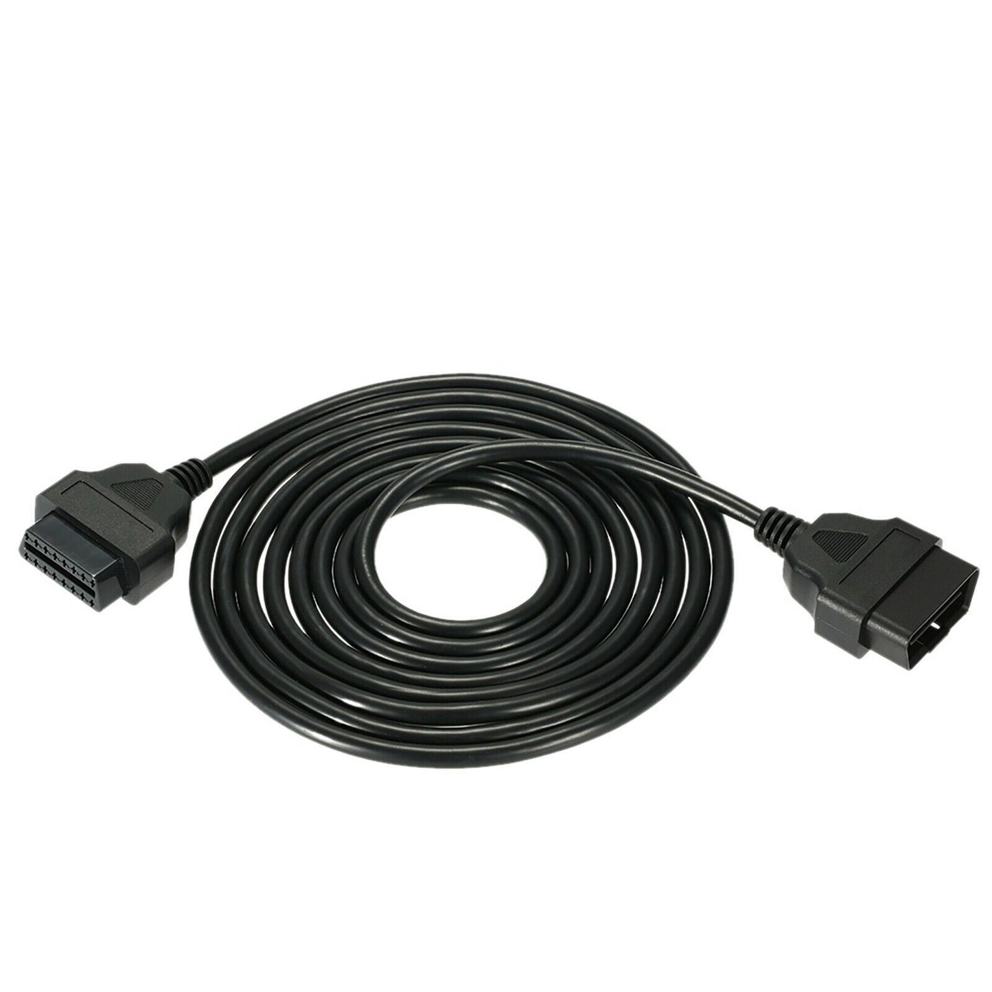 1.5M Long Length OBDII Male To OBDII Female Diagnostic Extension Cable Adapter