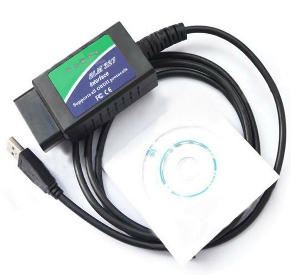USB ELM327 With Switch OBD2 Protocol Auto Diagnostic Engine Fuel Scan Fault Tool