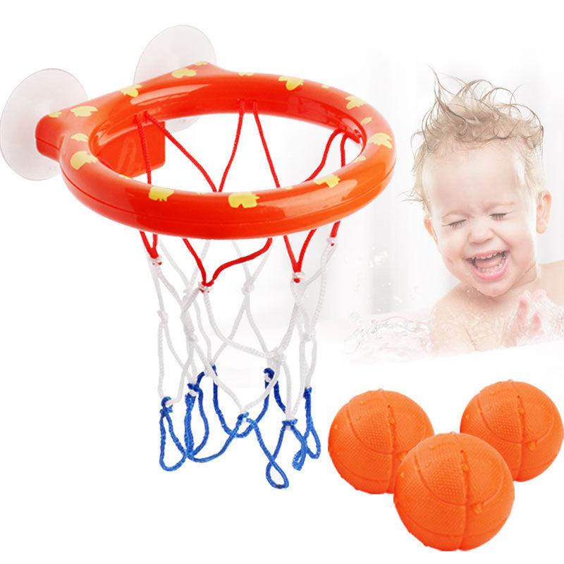 Bathroom Sucker Basketball Hoop Baby Playing Bathroom Basketball Toys Baby Mini Shooting Children's Bath Toys