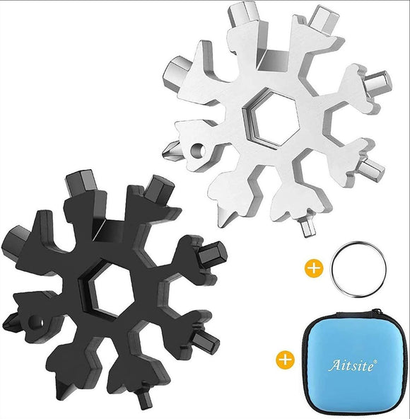 1Pcs Multi-function Octagonal Snowflake Wrench Portable Hexagon Socket Combination