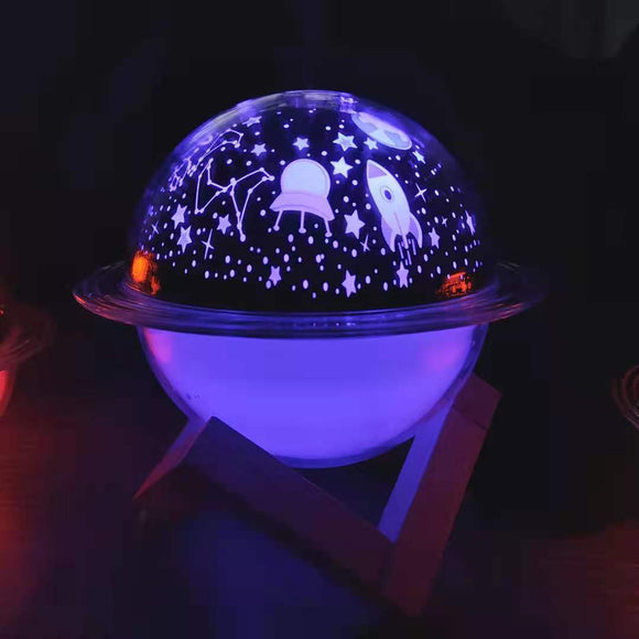 Planet light humidifier moon LED Night Light