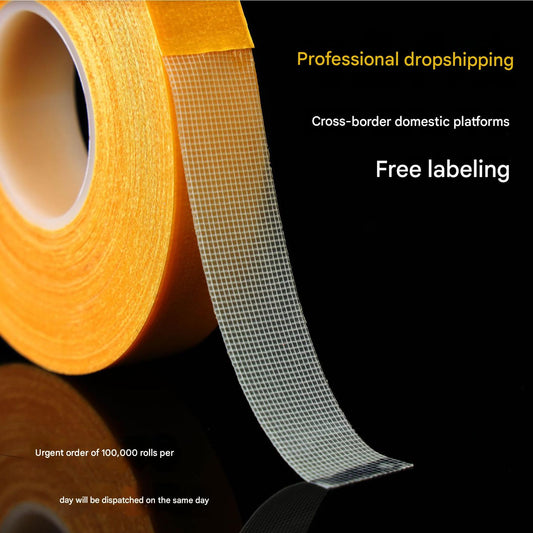 Cloth-based Double-sided Tape, High-viscosity, Traceless Special Carpet Splicing, Easy-to-tear Grid Tape, Exhibition Home Fixed