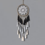 Exclusively For Bohemian Tassel Dream Catcher Large Circle Lace Home Decoration