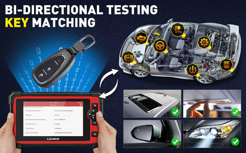 LAUNCH X431 Creader CRP919E Code Reader OBD2 Scanner Full System Diagnostic Tool