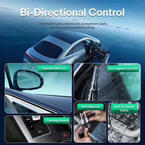 LAUNCH X431 CRP919 EV Diagnostic Scanner for Electric Vehicles Support for New Energy Vehicles CAN FD, DoIP, Action Test