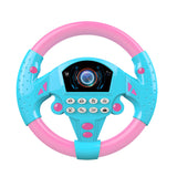 Baby Car Co-pilot Steering Wheel Children's Toy Car Girlfriend Simulation Simulator