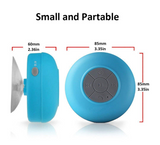 Bathroom Waterproof Suction Cup Bluetooth Audio Portable Phone Holder Mini Smart Suction Cup Speaker