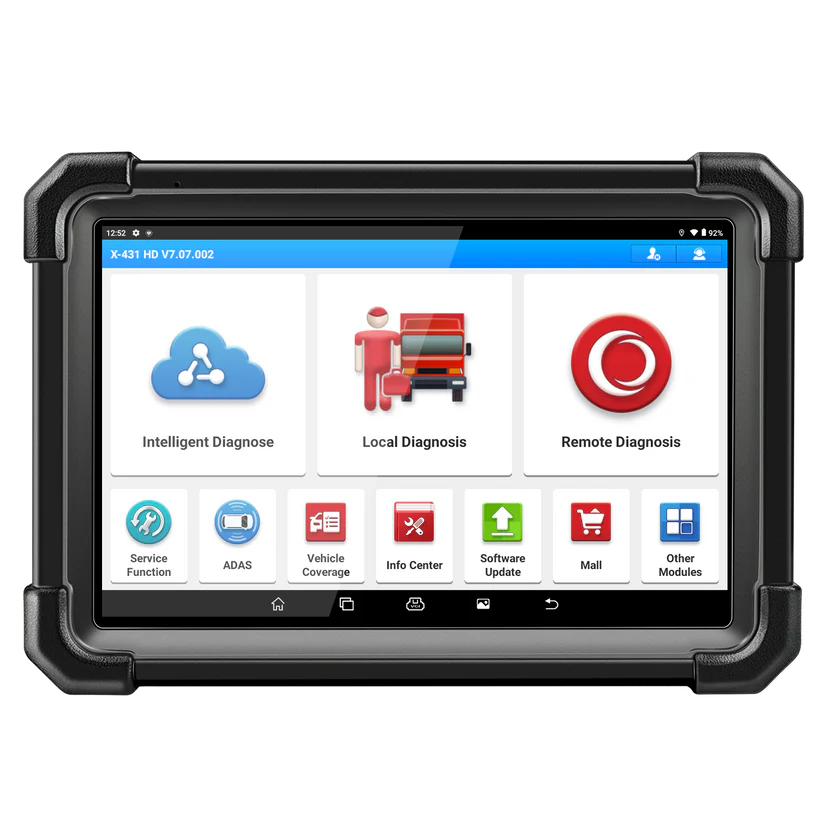 LAUNCH X431 V+ SmartLink HD Heavy Duty Truck Diagnostic Tool 12V 24V lastbiler