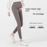 Pregnant Women's Pants Exterior Wear Pregnant Women's Pants Plus Size Comfortable Breathable Slimming Pregnant Women's Shark Leggings Yoga Pants