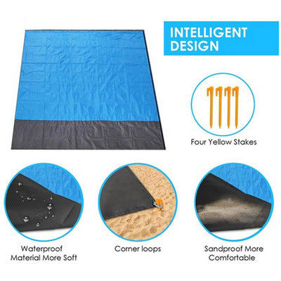 Picnic Mat Multifunctional Ground Cloth Oxford Cloth Camping Beach Mat