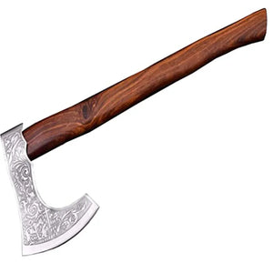 Top Quality Axe Manufacturer for Axe Wooden Packing Series Color Handle Type With Protected Cover (Tomahawk Axe-56)