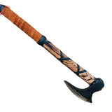 Custom Hand Forged Carbon Steel Viking Axe with Ash Wood Handle Wedding Gift, Axes Best Birthday & Anniversary Gift For Him. (Tomahawk Axe-6)