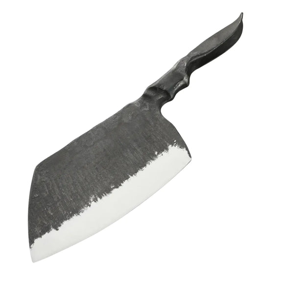 Kitchen Essentials Chef Cleaver Knife Carbon Steel Hand Forged Butcher Knife With Forged Handle For Kitchen Uses. (Nakiri Knife-76)