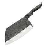 Kitchen Essentials Chef Cleaver Knife Carbon Steel Hand Forged Butcher Knife With Forged Handle For Kitchen Uses. (Nakiri Knife-76)