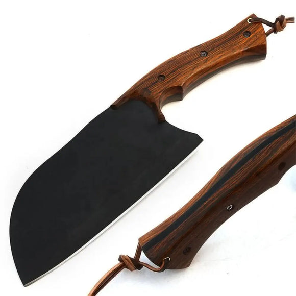 Meat Cleaver High Carbon Stainless Steel Kitchen Knife Professional Chef Cleaver Knife Home Restaurant (Nakiri Knife-47)