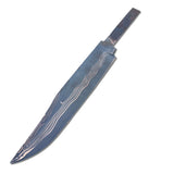 San Mai Steel Made High Quality Blank Blades Japanese Knives Hand Made Bowie Knife Blanks Blade (Blank Blade Knife-4)