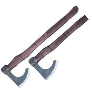 HandMade Carbon Steel Viking Axe with Rose Wood Handle Wedding Gift, Axes Best Birthday & Anniversary Gift For Him. (Tomahawk Axe-1)