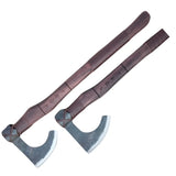 HandMade Carbon Steel Viking Axe with Rose Wood Handle Wedding Gift, Axes Best Birthday & Anniversary Gift For Him. (Tomahawk Axe-1)