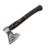 Custom Handmade D2 Steel Hunting Hand Forged Camping Axe Outdoor Single Head axe with Rose Wood Handle (Tomahawk Axe-76)