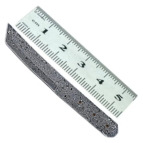 Handmade Custom Damascus Steel Full Tang Knife 8-inch High Quality Hand Forged Chef Knife for Kitchen Use (Blank Blade Knife-21)