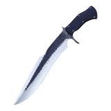 New Design 2025 Custom Handmade D2 Steel Bowie Knife 8 inches Blade  – Wood Handle with Perfect Premium (Bowie Knife-2)Leather Sheath