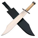 Bowie knife sharpening High Polished Custom HandmadeStainless steel Bowie Knife Perfect Grip With Bone Handle. (Bowie Knife-12)