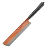 Vegetable Chef Kitchen Cleaver Knife Carbon Steel San Mai Butcher Knife With Wood Handle For Kitchen Uses. (Nakiri Knife-75)