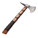 Custom Handmade Damascus Axe 19 Inches Damascus Steel Hunting Hand Forged Camping With Protected Cover (Tomahawk Axe-49)