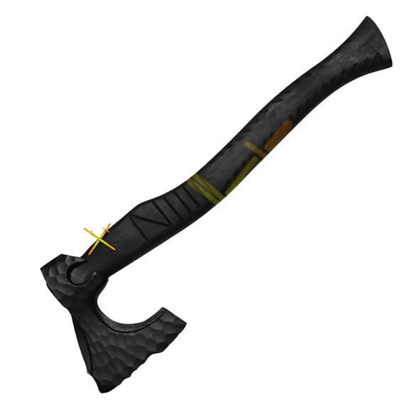 Custom HandMade Carbon Steel Viking Axe with Rose Wood Handle Wedding Gift, Best Birthday & Anniversary Gift For Him. (Tomahawk Axe-3)